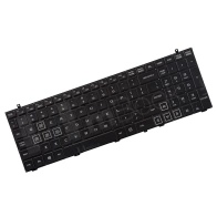 Tclado para notebook compatível com PN 6-80-N15Z0-01D-1 Tclado para notebook compatível com PN 6-80-N15Z0-01D-1