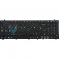 Tclado para notebook compatível com PN 6-80-N15Z0-01D-1