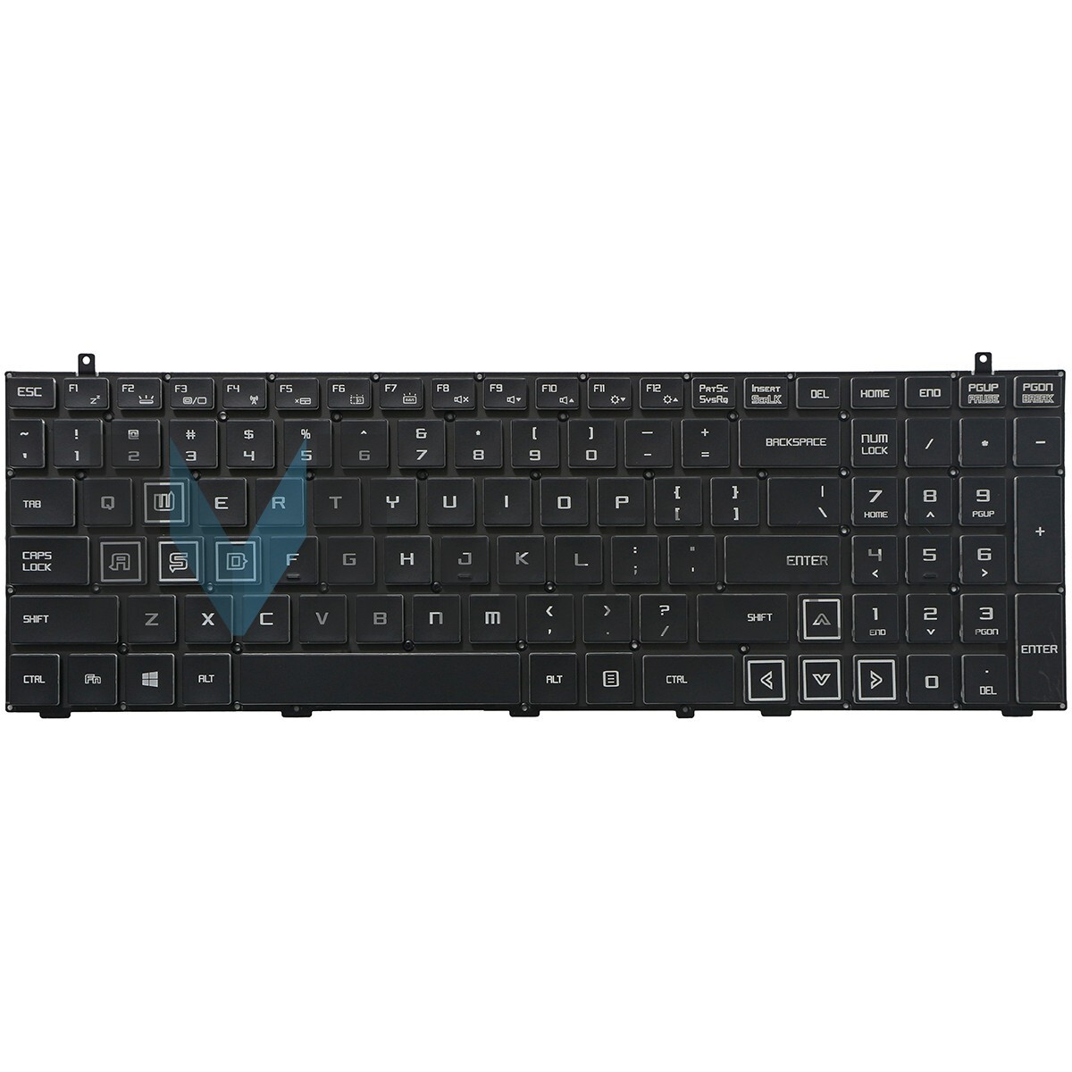 Teclado para notebook compatível com PN TFM14G53PAJ852B, 