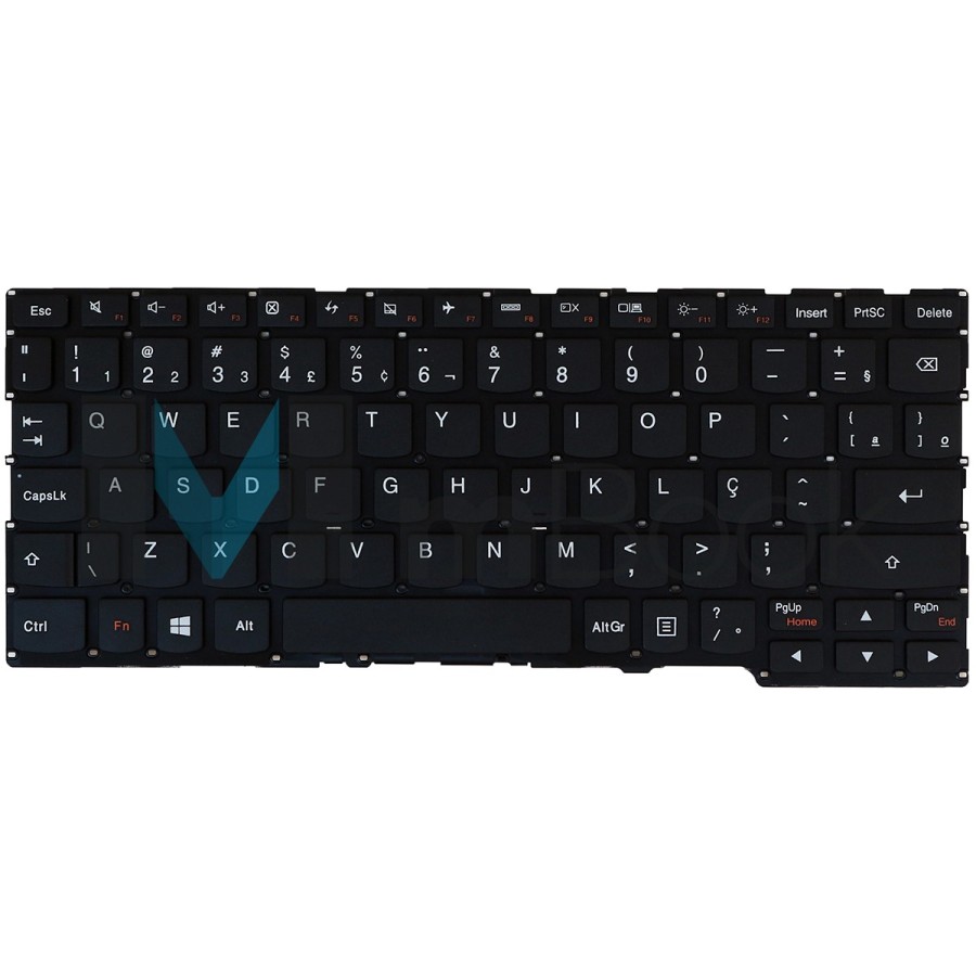 Teclado para Lenovo 700-11isk Type 80qe 300-11ibr Type 80m1