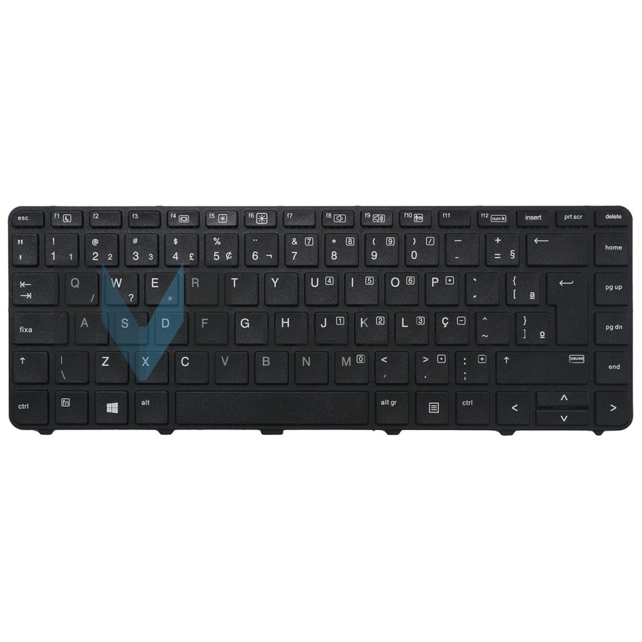 Teclado Hp Probook 445 G3 G4, 640 G2, 645 G2 BR Ç