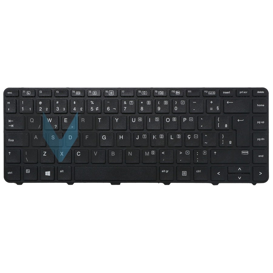 Teclado Hp Probook 445 G3 G4, 640 G2, 645 G2 BR Ç