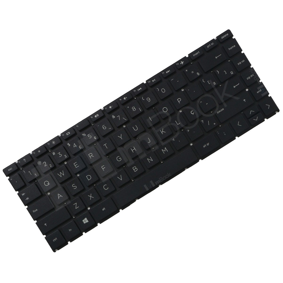 Teclado compatível com HP 9Z.NEZSC.201 Layout ABNT BR Com Ç Teclado compatível com HP 9Z.NEZSC.201 Layout ABNT BR Com Ç