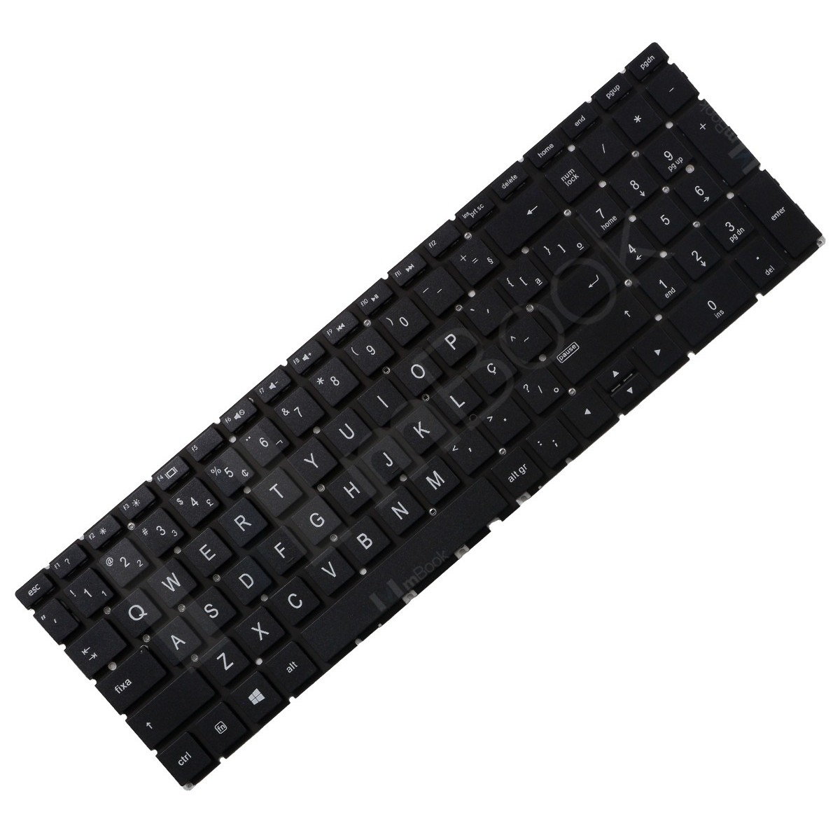 Teclado para HP Pavilion compatível com pn pk132h83a27, 
