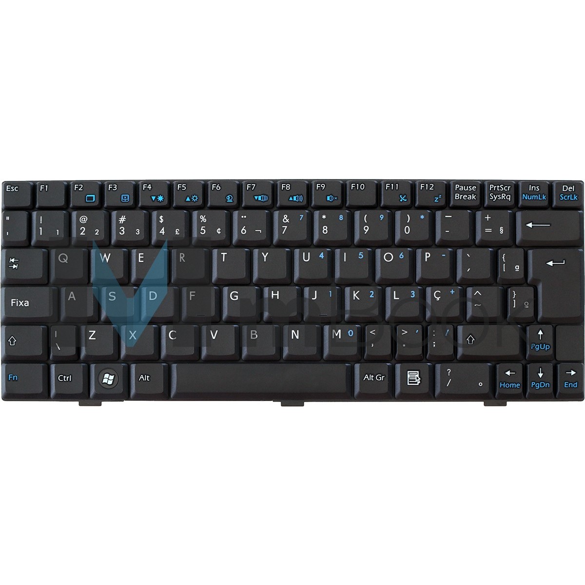 Teclado para Positivo compatível com PN mp-08a76f0-359, 