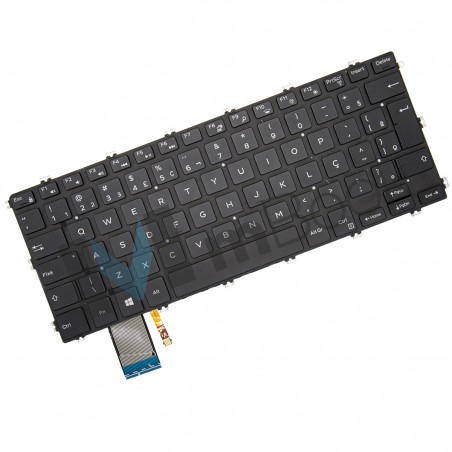 Teclado para Dell compatível com 0k0nyw BR com LED