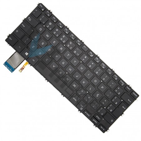 Teclado para Dell compatível com 0k0nyw BR com LED