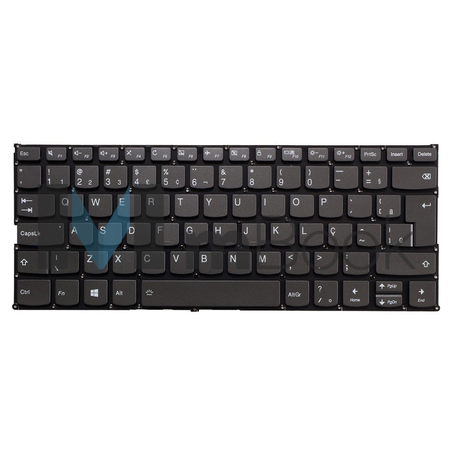 Teclado para notebook Lenovo Yoga 730-13IKB, 