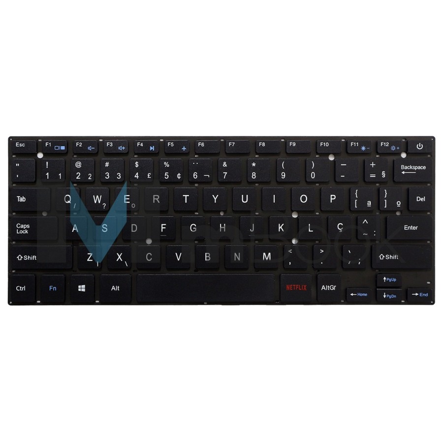 Teclado Para Multilaser Legacy Pc250 Pc260 Pc310