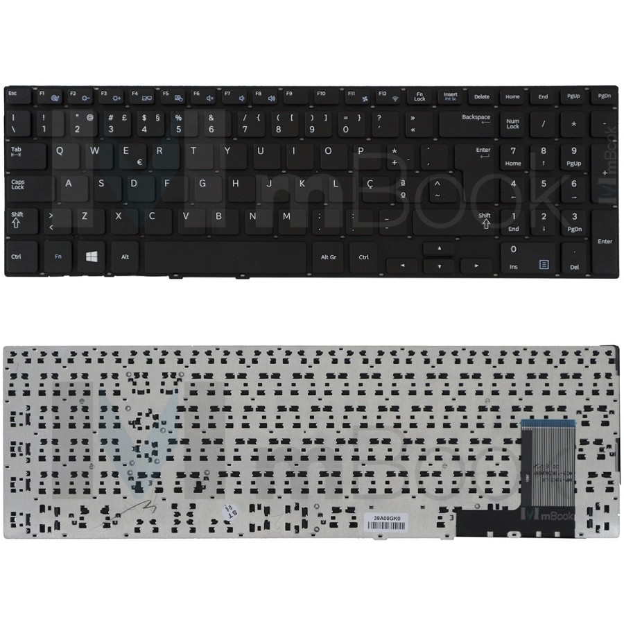 Teclado para notebook Samsung np510r5e