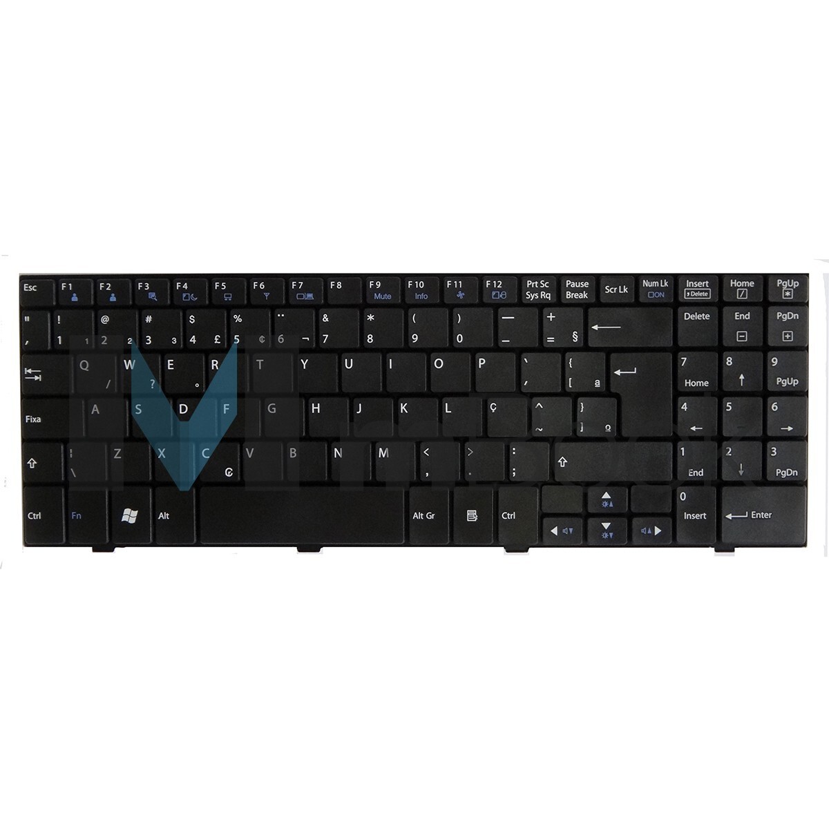 Teclado Notebook para LG A510 / A520 Padrão Abnt (br Com Ç), 