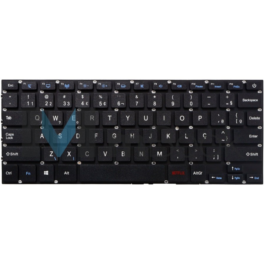 Teclado Para Notebook Ultra Ub230 Ub235 Ub320 Wifi F3
