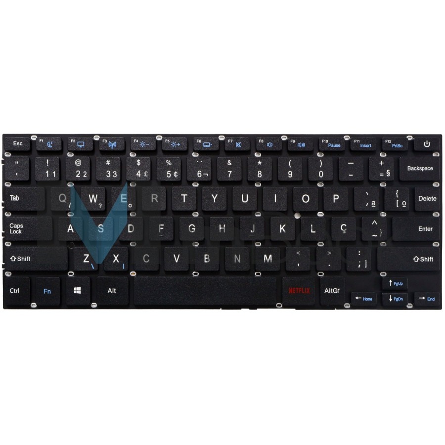 Teclado Para Notebook Ultra Ub230 Ub235 Ub320 Wifi F3