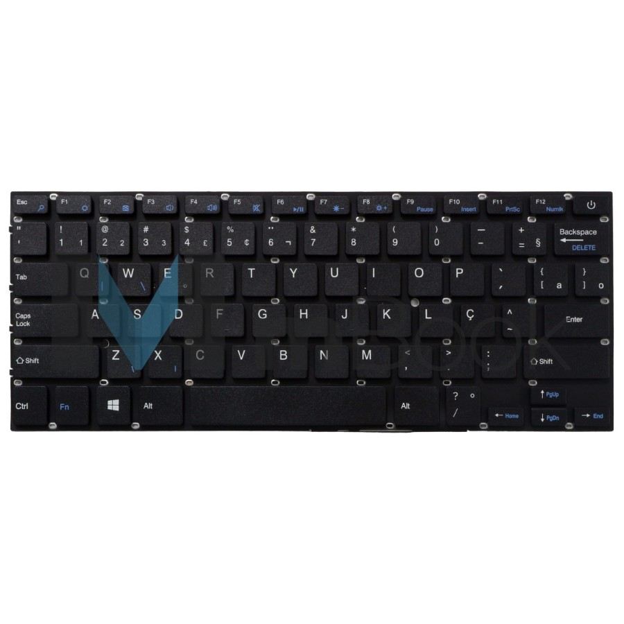 Teclado Para Notebook Multilaser Legacy Pc101 Pc102 PC107