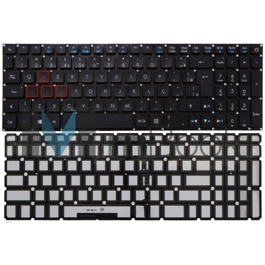 Teclado para Acer Predator G3-572 Series BR com Ç