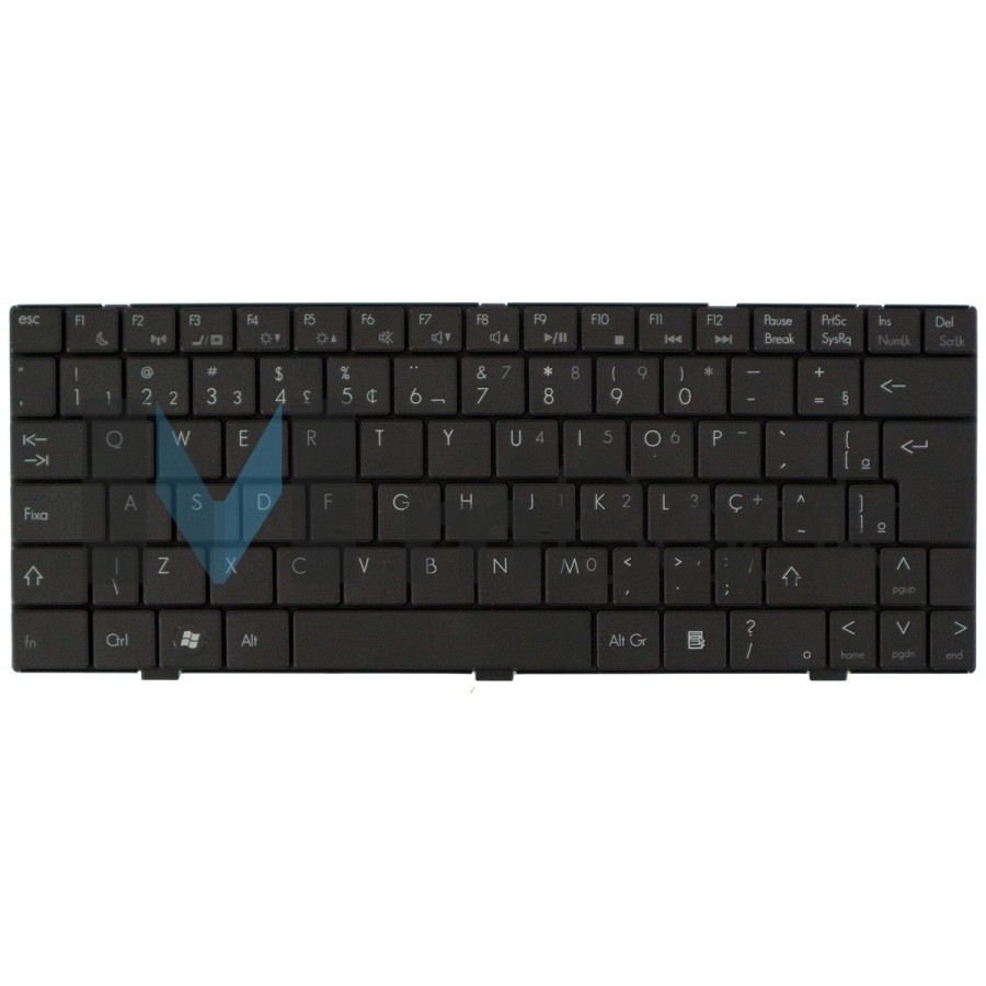 Teclado Positivo Mobo Black Aeuw2600010c A232002snaka