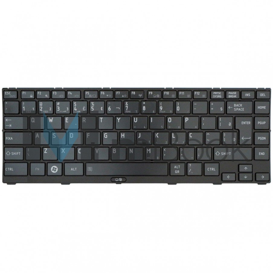 Teclado para Toshiba Tecra R840-S8415 R940-S9421 Layout BR