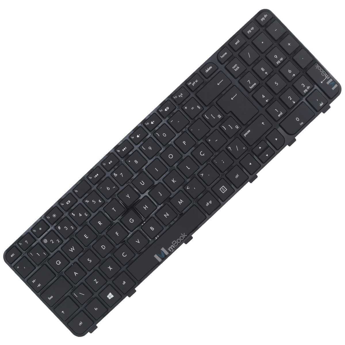 Teclado Hp DV6-7007TX DV6-7008TX DV6-7009SS BR Com Frame