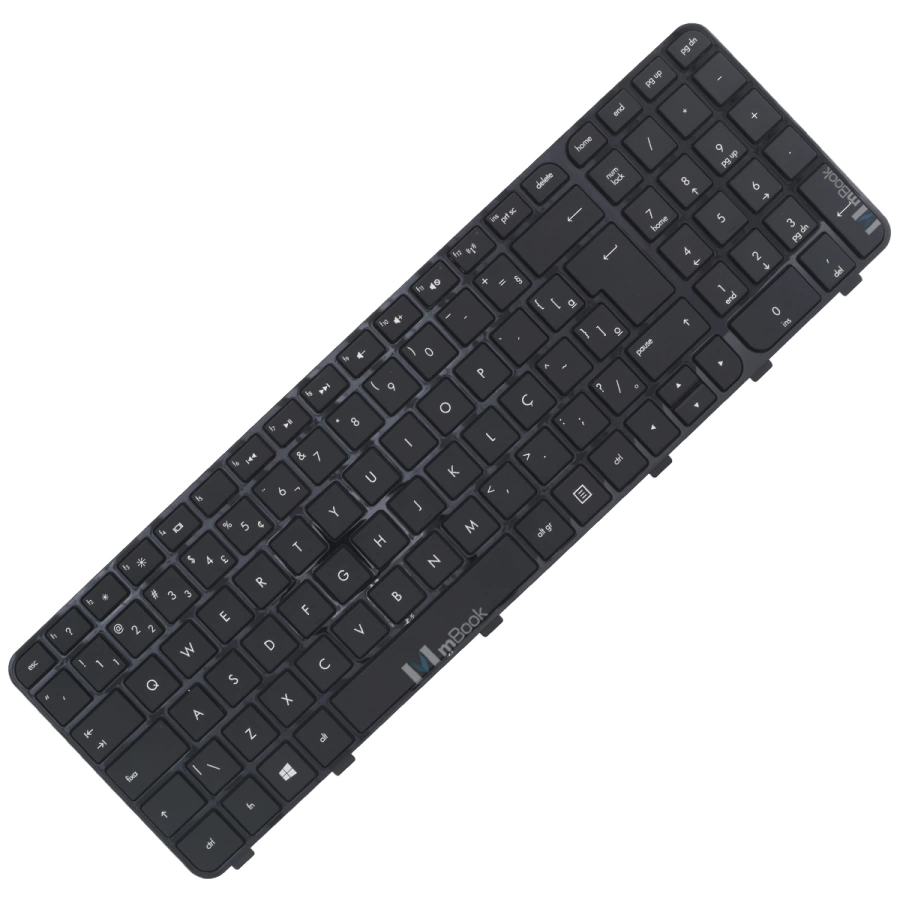 Teclado Hp DV6-7380EL DV6-7380LA DV6-7382LA BR Com Frame