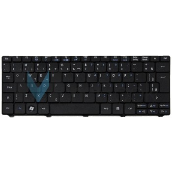 Teclado para Acer Aspire One compatível com Aezh9600110, 
