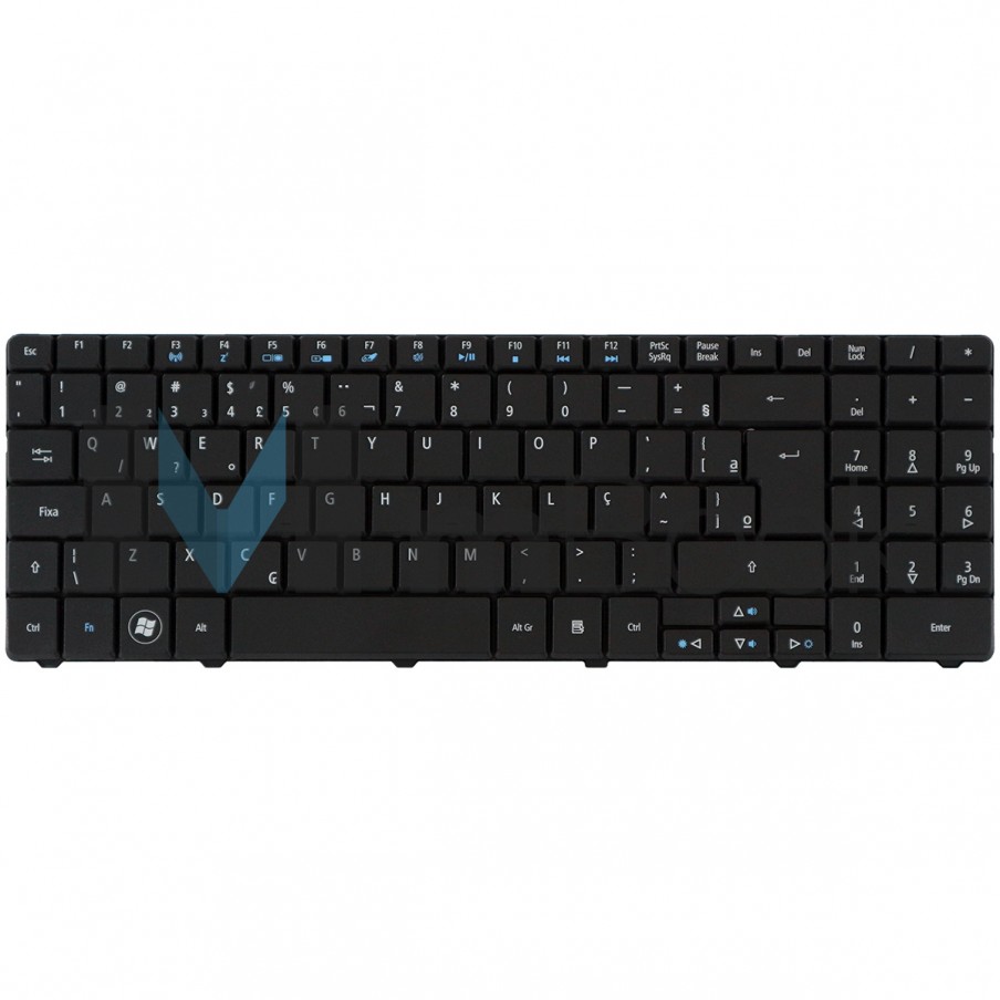 Teclado para Acer Aspire 5516 5517 5532 5534 E525 E627 Abnt2