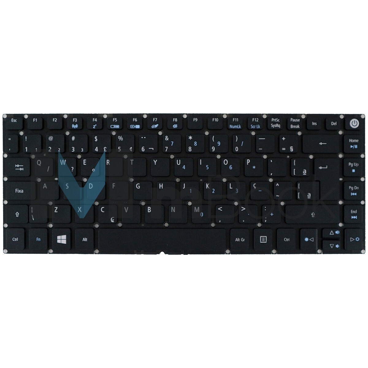 Teclado para Acer Swift Ultrabook Sf314-51-52h Sf314-51-59ht, 