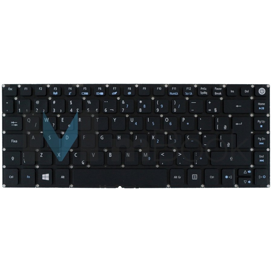 Teclado para Acer Swift Ultrabook Sf314-51-52h Sf314-51-59ht