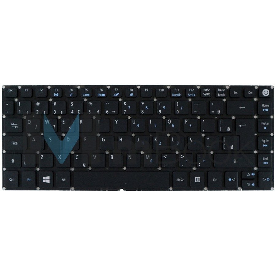 Teclado para Acer Swift Ultrabook Sf314-51-52h Sf314-51-59ht