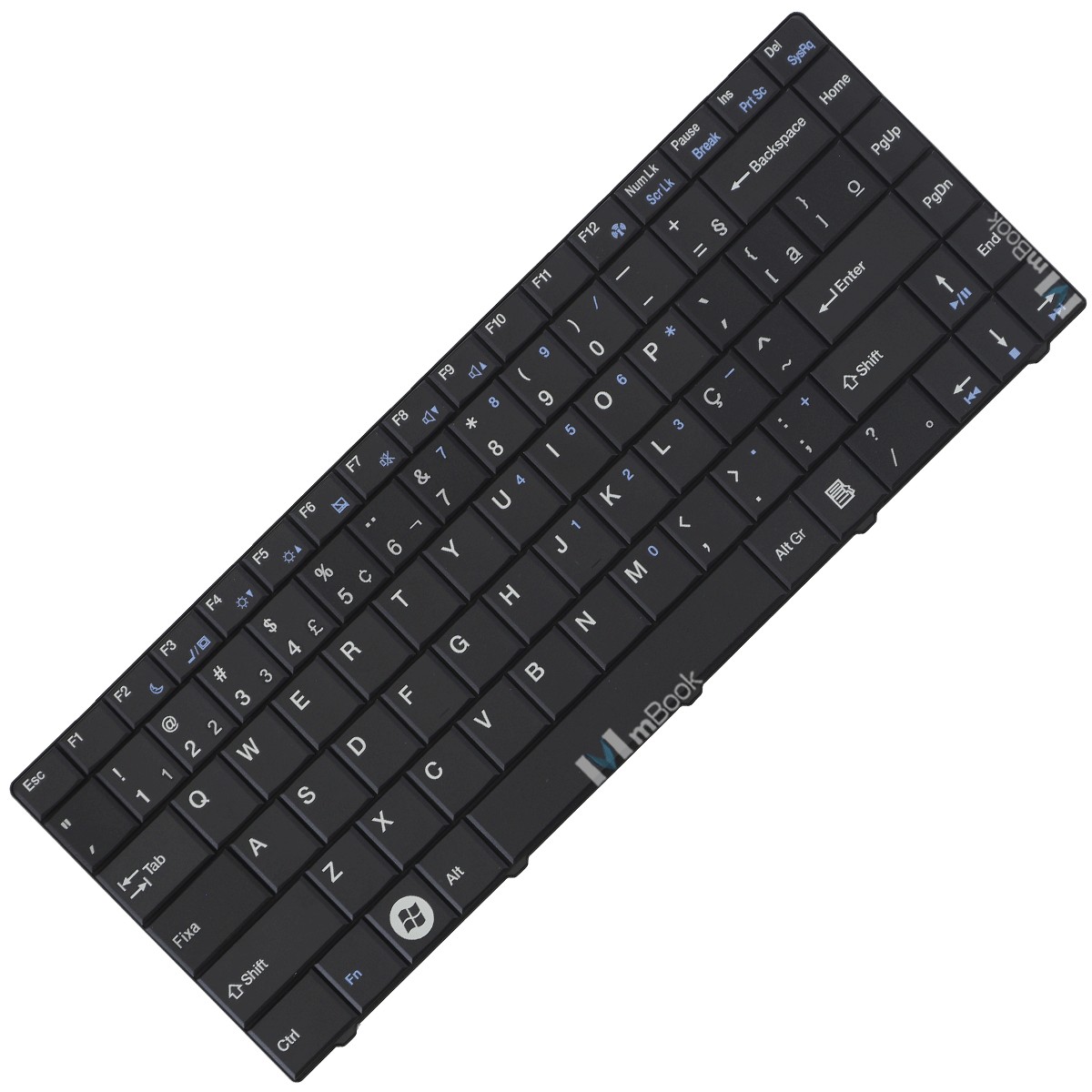 Teclado Semp Toshiba Sti As1301 Pk130gf1a40 V109302ak1 Br Ç
