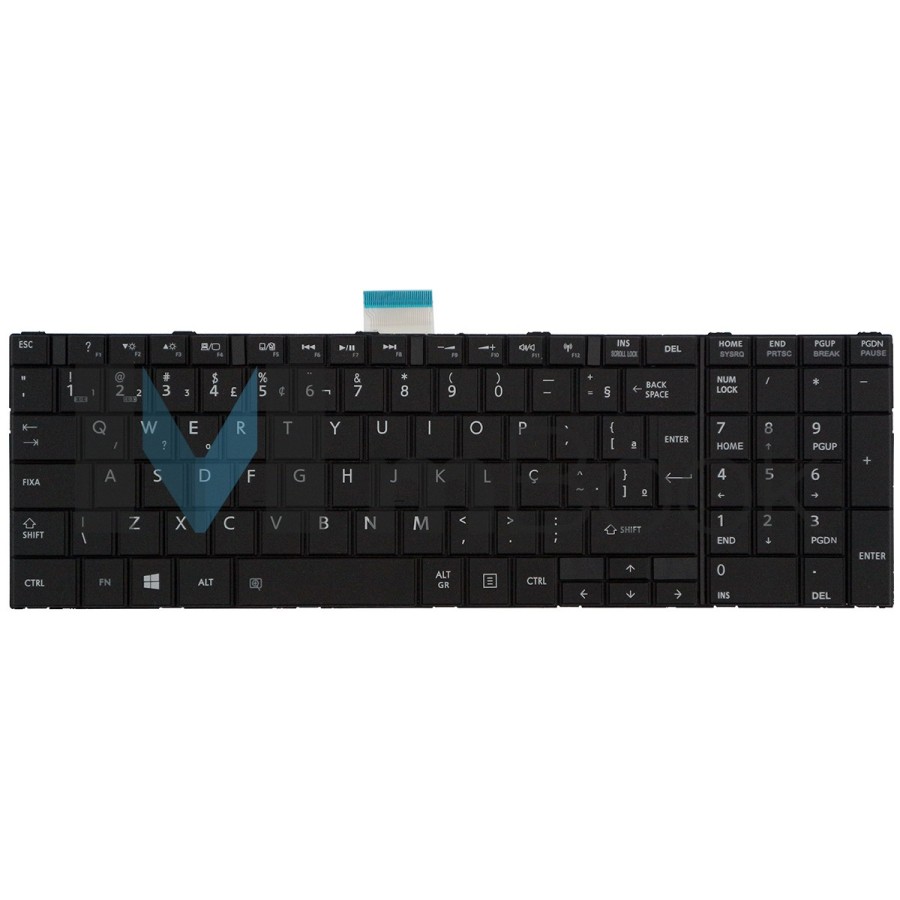 Teclado Toshiba 6037B0068102 6037B0077902 9Z.N7TSV.001