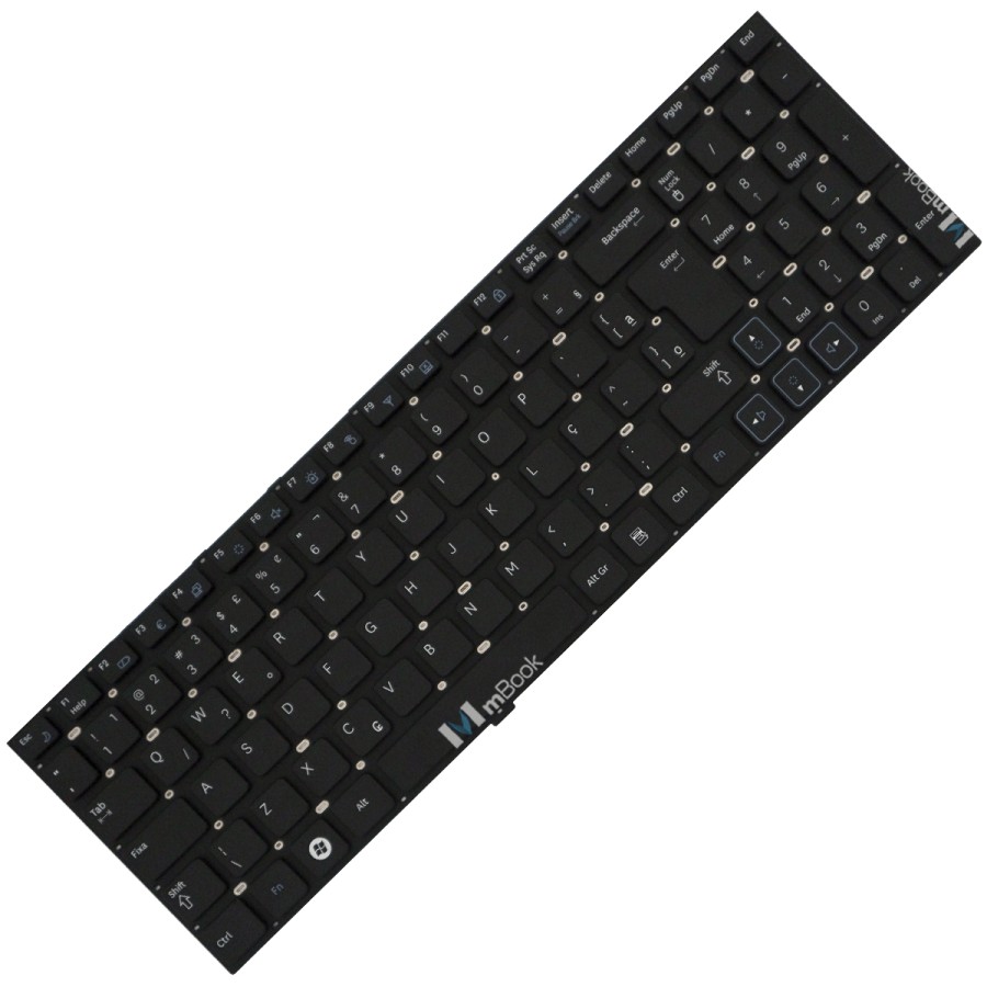 Teclado para Samsung Rv509 Rv511 Abnt Br Ç, 