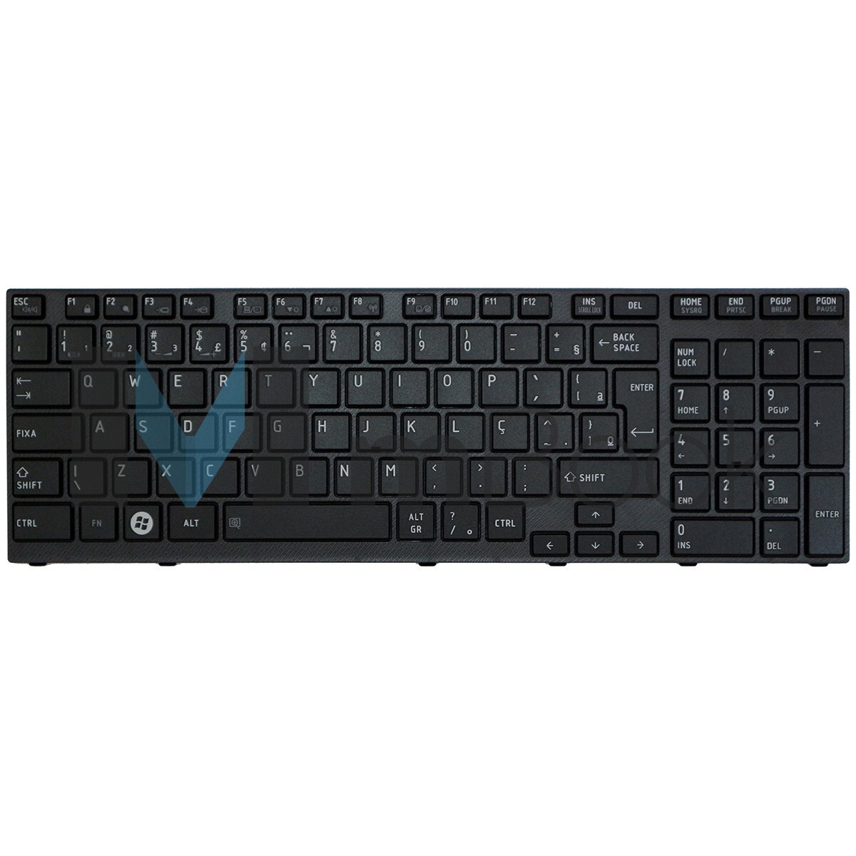 Teclado para Toshiba Satellite Pk130cx2b00 Pk130cx2c00 Br Ç, 