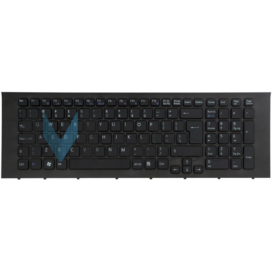 Teclado Sony Vaio Vpc-ec3m1e Vpcec1m1e Vpcec2s0e Preto