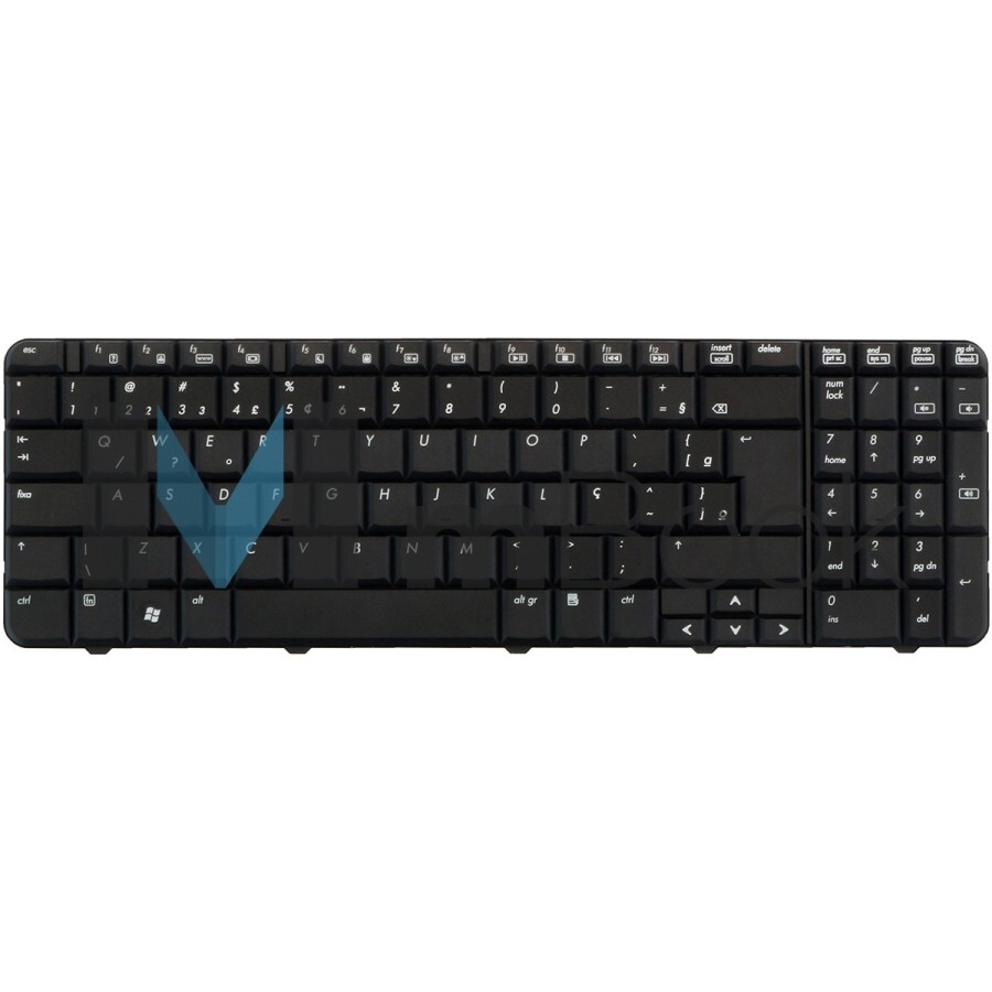Teclado para HP Compaq Aewa1u00110 90.4ah07.s01 Br Com Ç, 