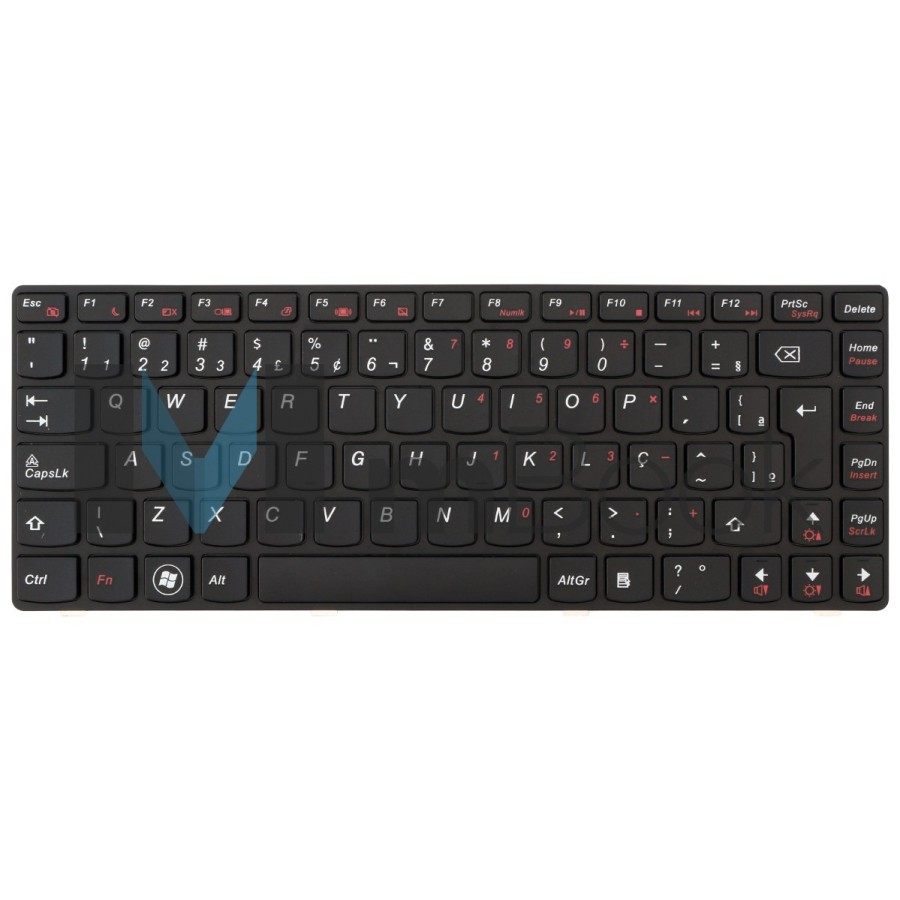 Teclado para Lenovo Z380a Z380g K1079 B63sc 25-011647