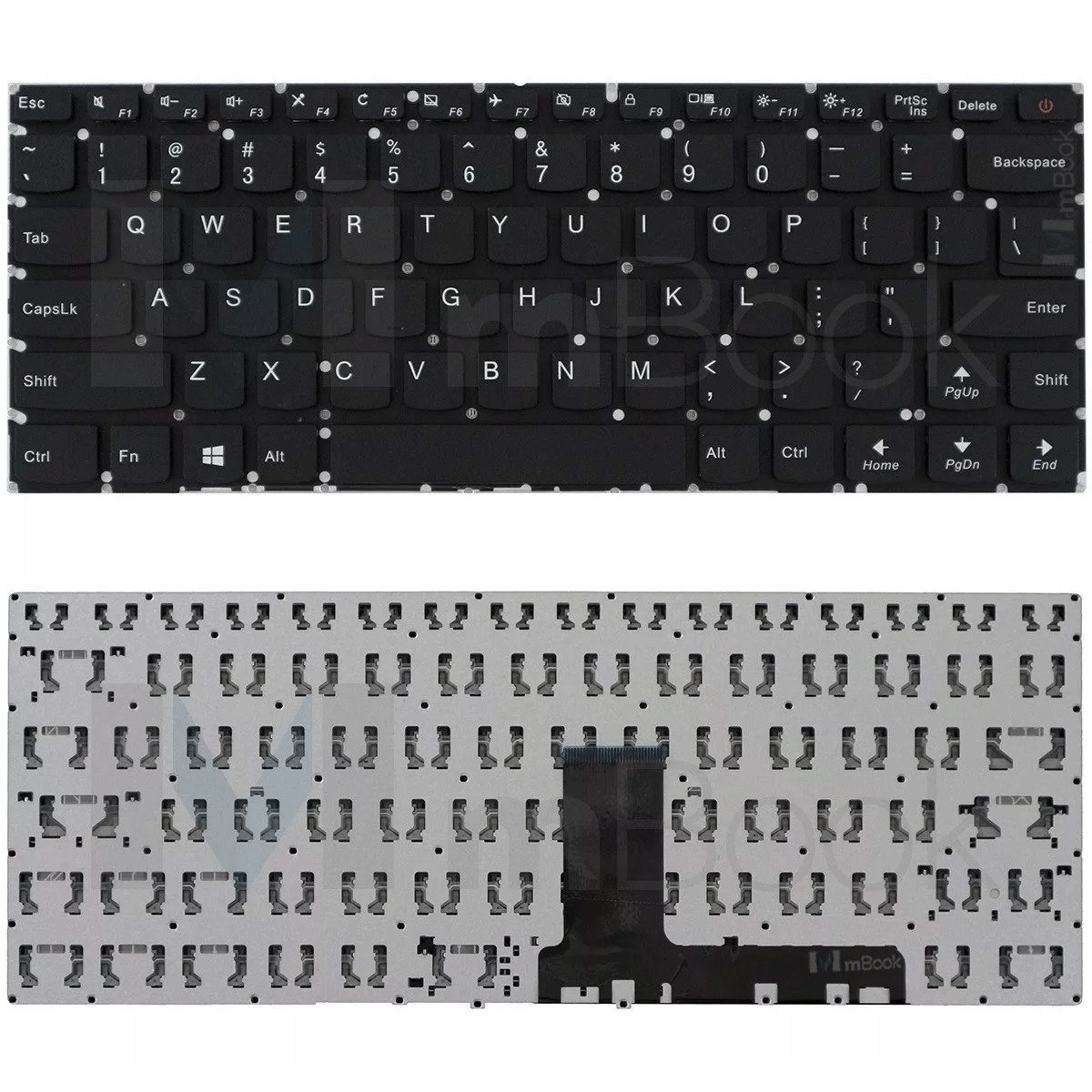 Teclado Para Lenovo Ideapad 110-14isk Padrão Us