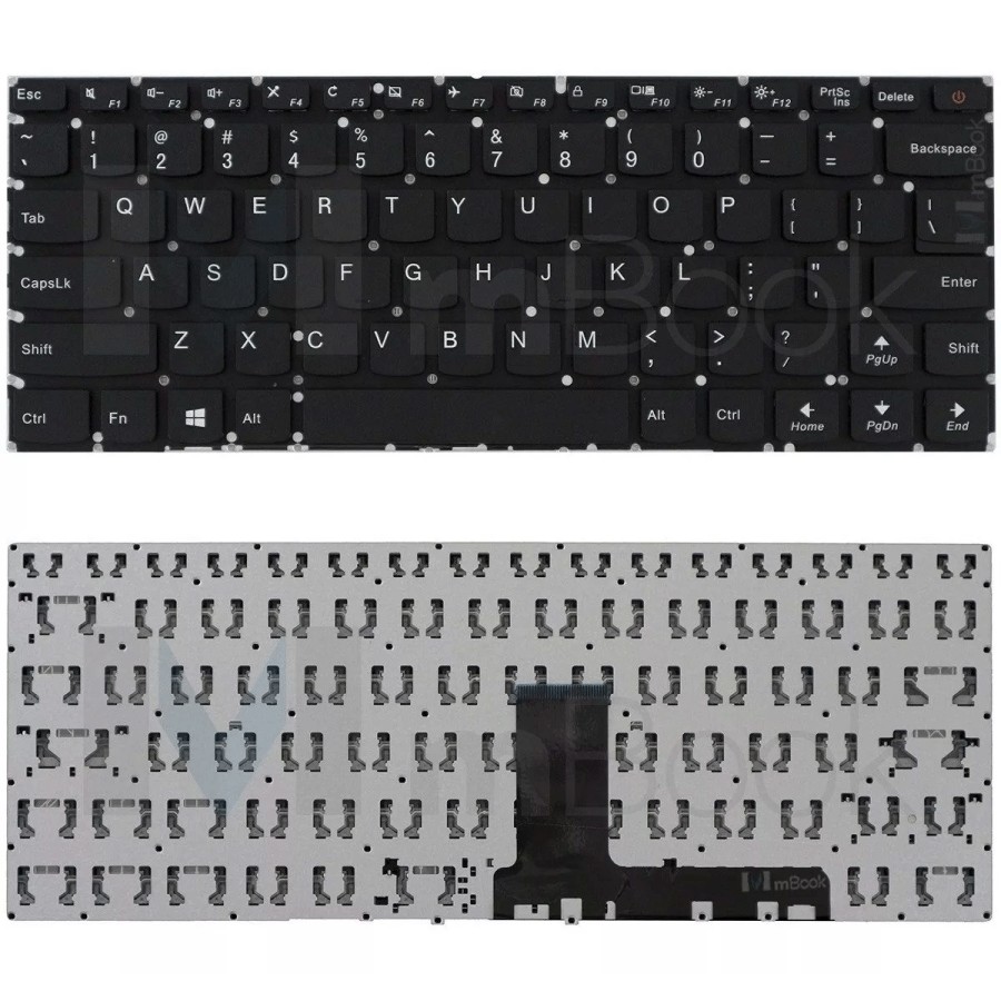 Teclado Para Lenovo Ideapad 110-14isk Padrão Us