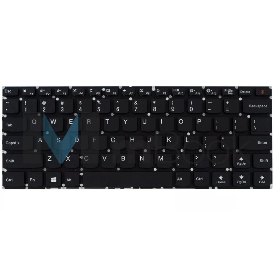 Teclado Para Lenovo Ideapad 110-14isk Padrão Us