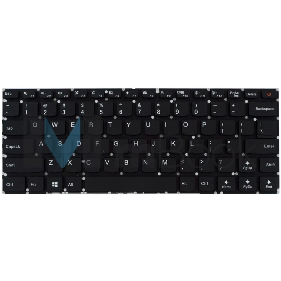 Teclado Para Lenovo Ideapad 110-14isk Padrão Us