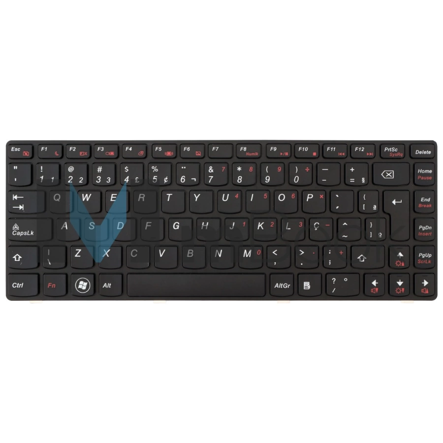 Teclado Compatível Pn V134920ck2-br para Lenovo B490