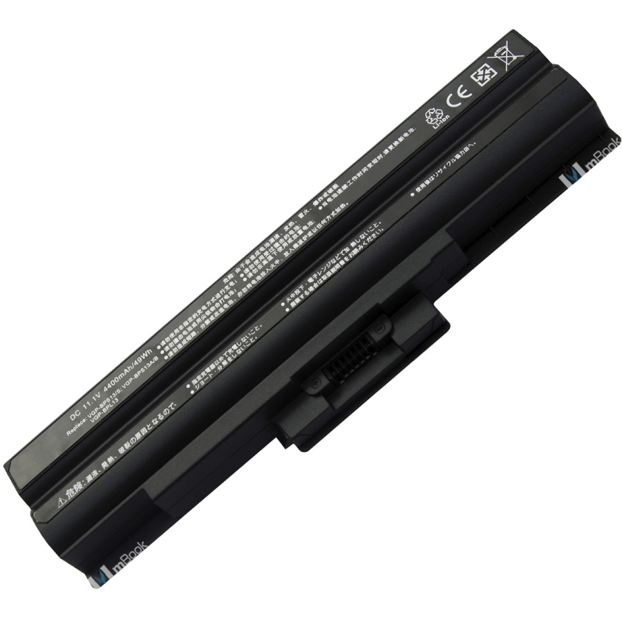 Bateria para Sony Vgn-aw91cjs Vgn-nw70jb Vpc-f14ahj Preta