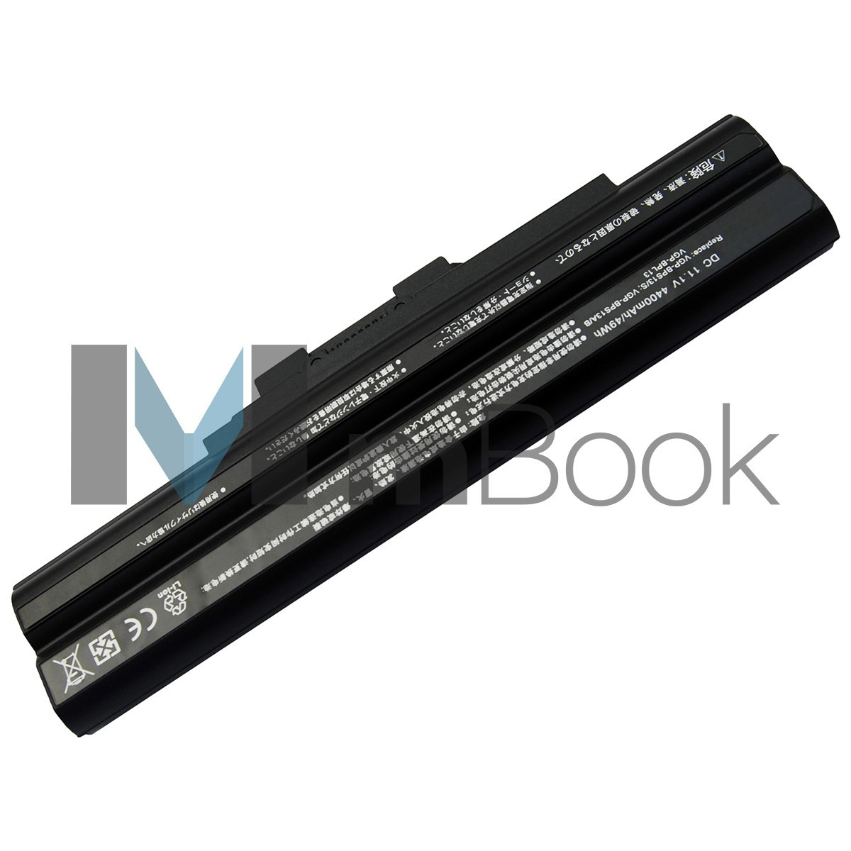 Bateria P para Sony Vgn-cs11s/w Vgn-sr25m/b Vpc-s117gg Preta, 