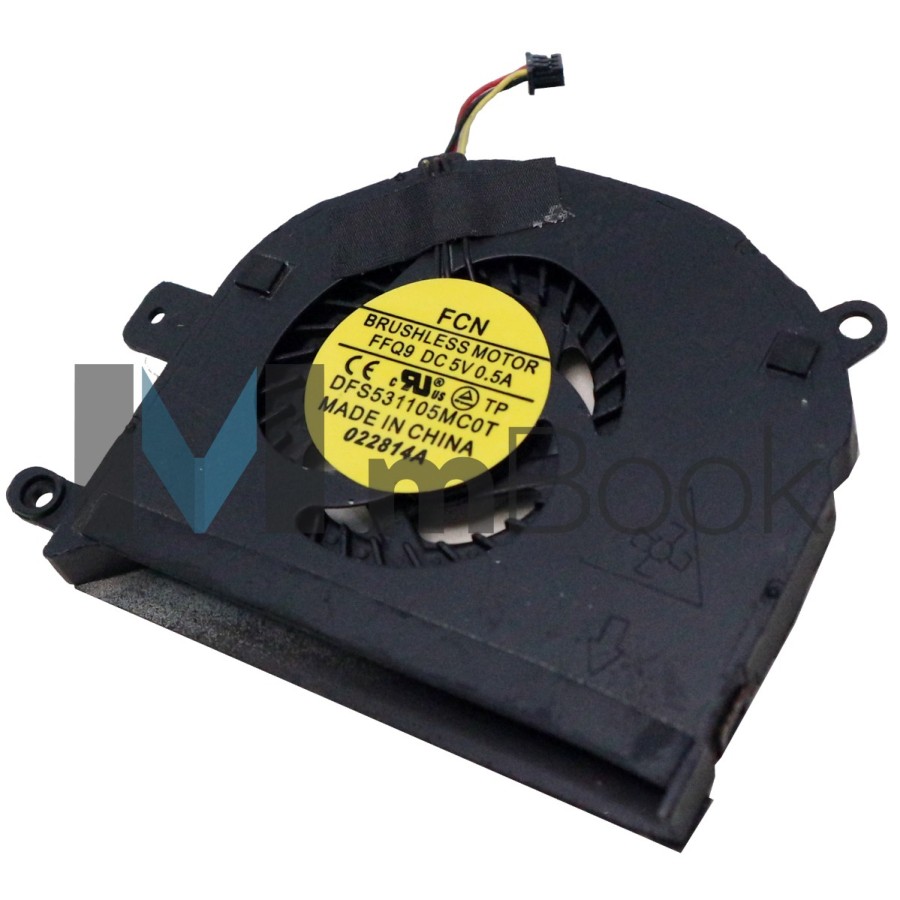 Cooler Fan Ventoinha Dell Inspiron Xps L411z L421x Pn 1h3cj