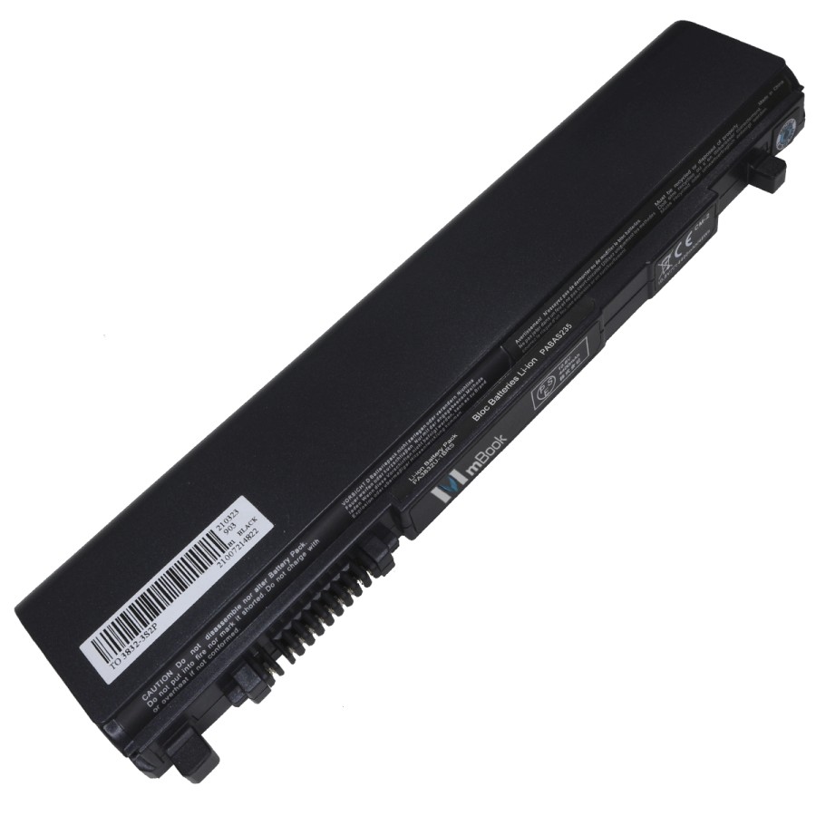 Bateria para Toshiba compatível com PN PA3832U-1BRS