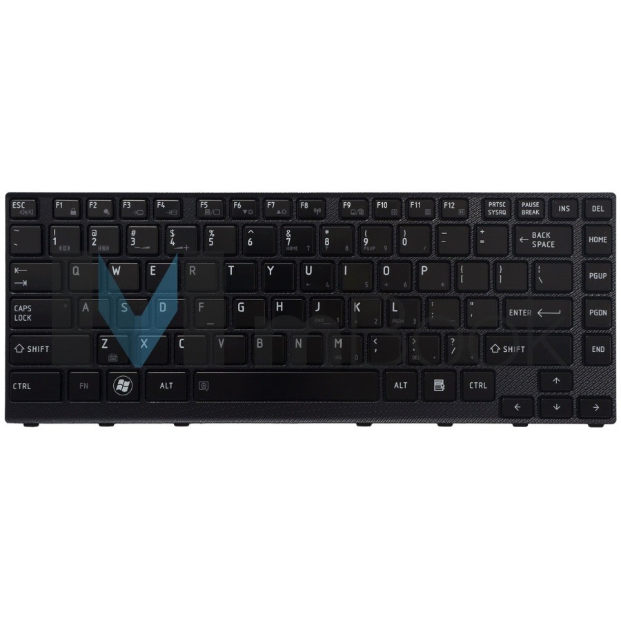 Teclado pra Toshiba Satellite m645 Layout US Com Led