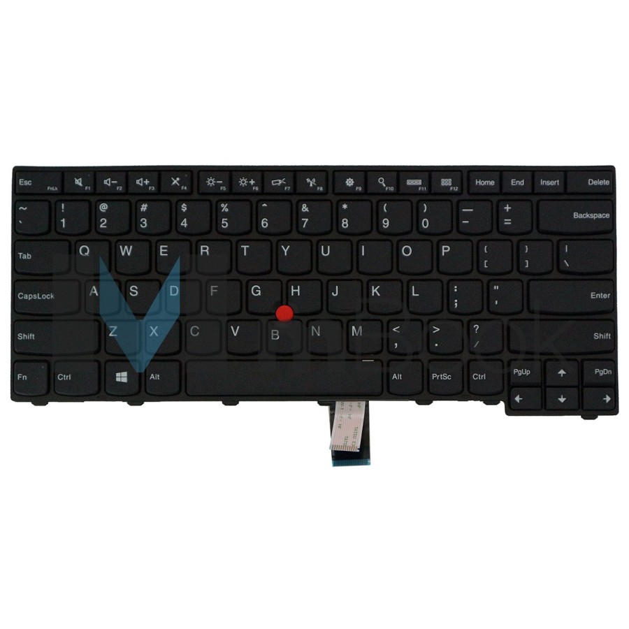 Teclado para Lenovo compatível com PN 04y0828 Layout US