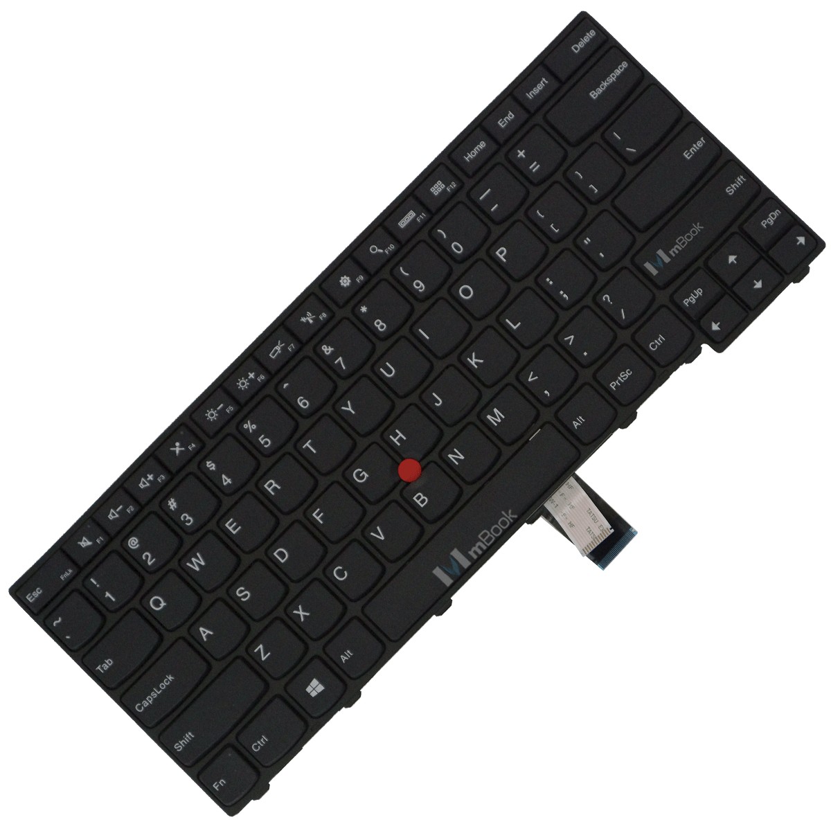 Teclado para Lenovo compatível com PN 04y0828 Layout US