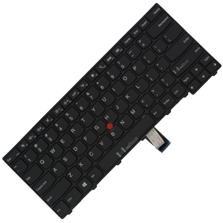 Teclado para Lenovo compatível com PN 04y0828 Layout US