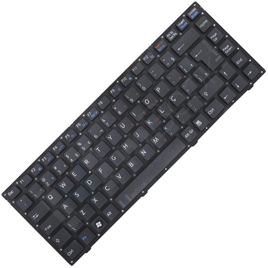 Teclado para Sony Vaio compatível com PN 9z.n3vsq.01b