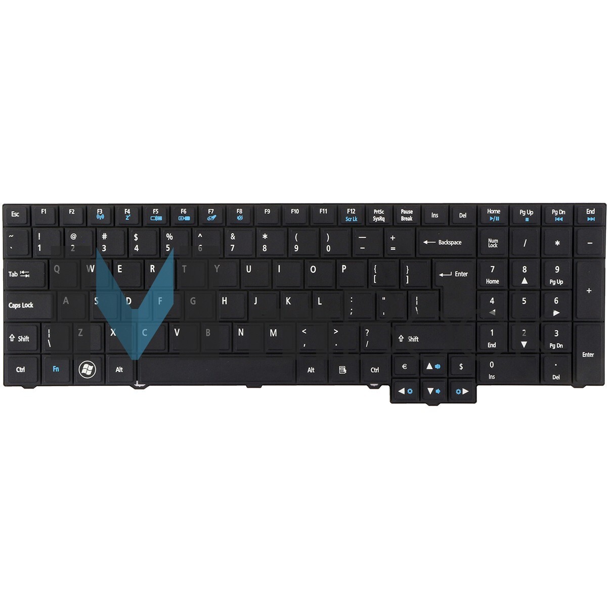 Teclado para Acer Travelmate 7750 5760 6595 6495, 
